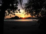 夕日